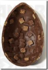 Uovo di Pasqua Pernigotti 350g Cioccolato al latte con strato di Cremino