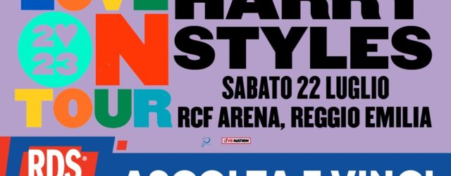RDS è partner ufficiale della tappa italiana del Love On Tour della superstar internazionale Harry Styles, uno dei più grandi e influenti artisti del momento, arriva in Italia con il […]
