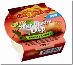 CASA FIESTA Salsa Dip Sour Cream 150g
