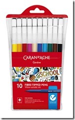 Caran d'Ache School Line - pennarelli acquerellabili 10